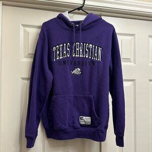 TCU hoodie size medium. Worn once